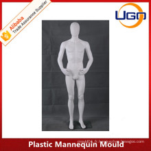 Moule à mannequin en plastique à manches courtes bon marché